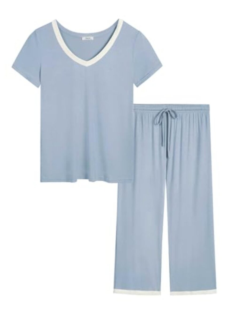 Bamboo Viscose Pajama Set Cooling Moisture Wicking Sleepwear